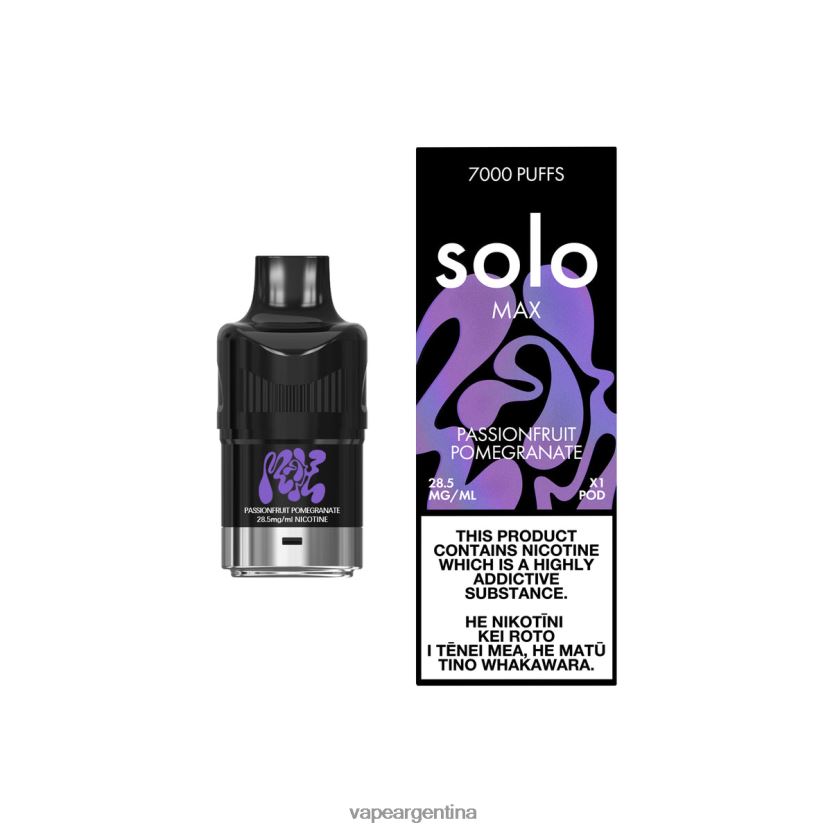 Solo MAX vaina granada de maracuyá NPP20N89 - Vape Pen 39