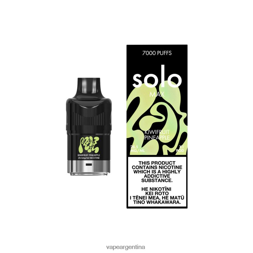 Solo MAX vaina kiwi piña NPP20N87 - Vape Descartable