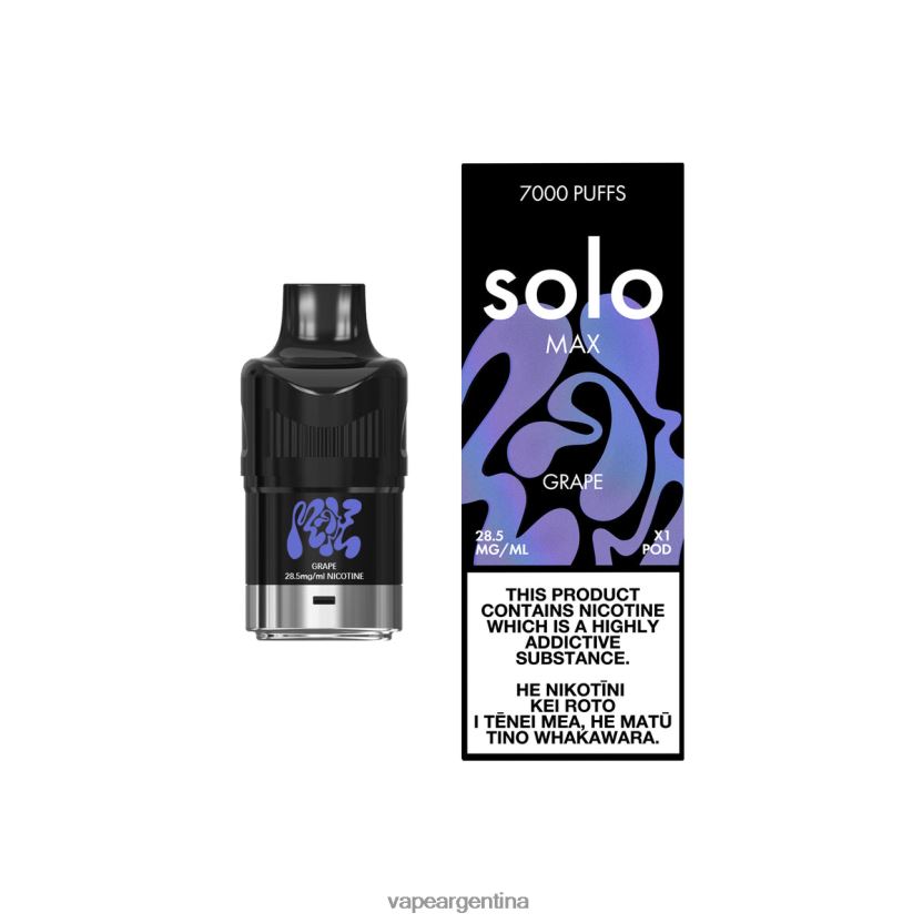 Solo MAX vaina uva NPP20N78 - Vape Recargable