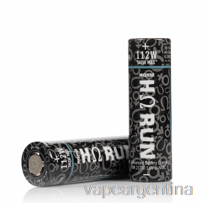Hohm Tech Run 21700 3023mah 39.1a Batería Vaporizador De Una Sola Batería Descartable