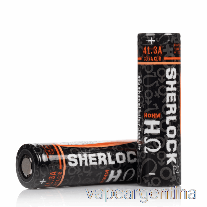 Hohm Tech Sherlock V2 20700 3116mah 30.7a Batería Paquete De Dos Baterías Vape Argentina
