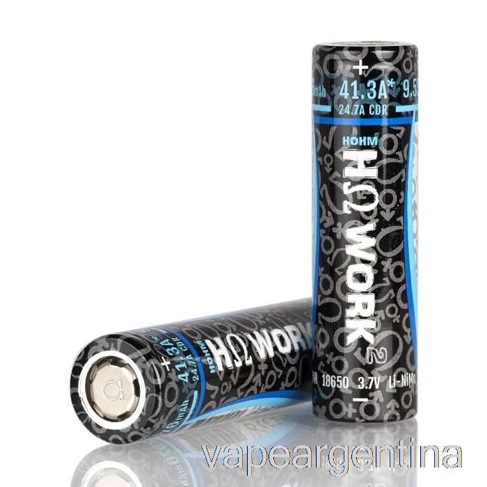 Hohm Tech Work 2 18650 2547mah 25.3a Batería Paquete De Dos Baterías Vape Argentina