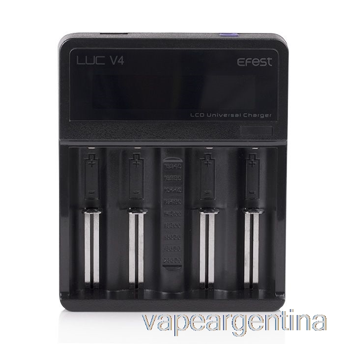 Efest Luc V4 Lcd Cargador Vape Descartable