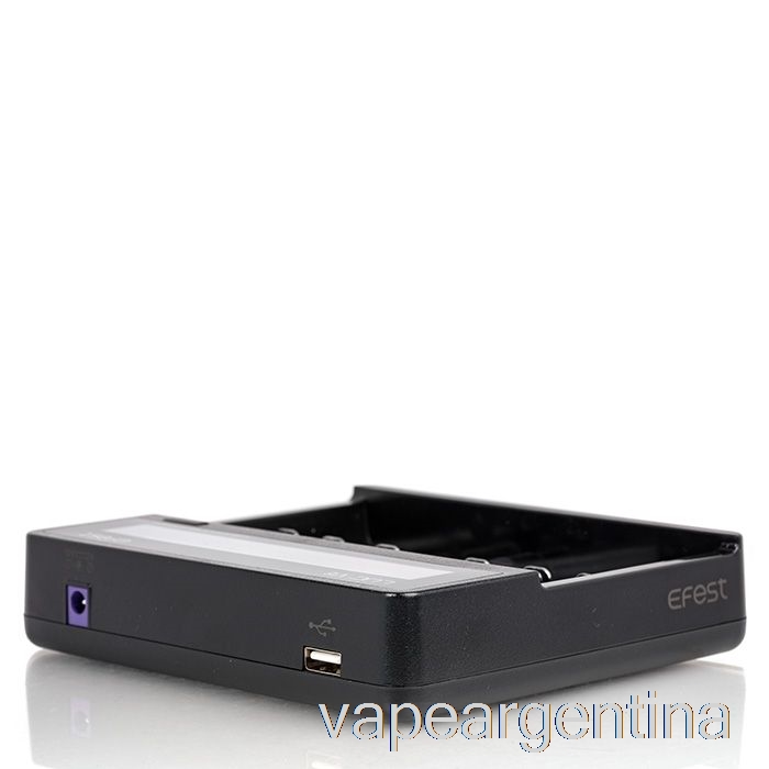 Efest Luc V6 Cargador Universal Lcd De 6 Bahías Vape Descartable