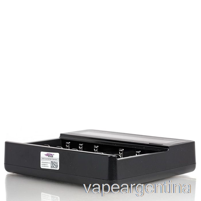 Efest Luc V6 Cargador Universal Lcd De 6 Bahías Vape Descartable