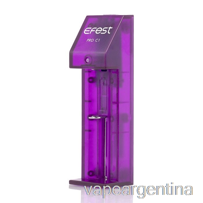 Cargador De Batería Inteligente Efest Pro C1 De 1 Bahía Vape Argentina