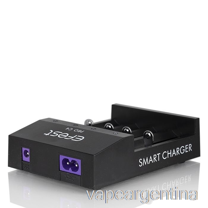 Efest Pro C4 Cargador De Batería Inteligente De 4 Bahías Vape Descartable