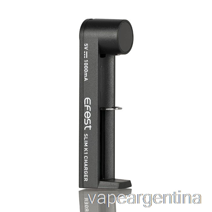 Cargador De Batería Efest Slim K1 De Una Sola Ranura Vape Descartable