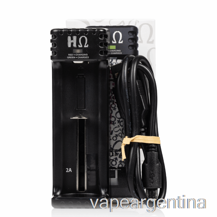 Hohm Tech School Uno 2a Cargador Usb Vape Descartable