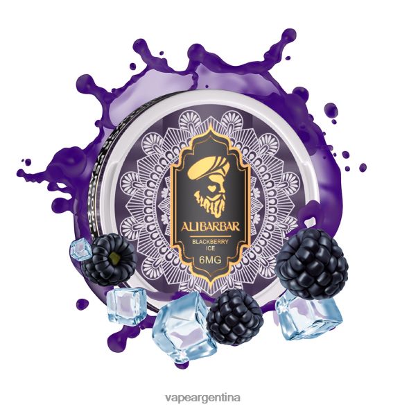 Vape Descartable P4420J87 Alibarbar bolsas de nicotina hielo de mango