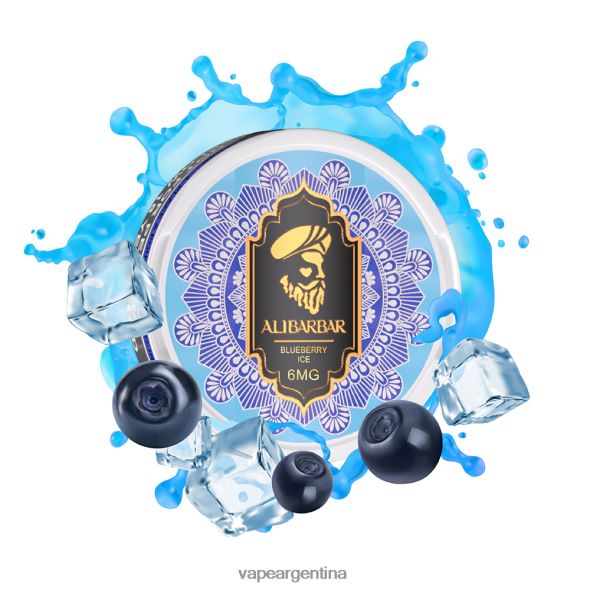 Vape Recargable P4420J83 Alibarbar bolsas de nicotina hielo de coco