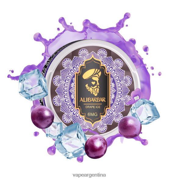 Vape Recargable P4420J83 Alibarbar bolsas de nicotina hielo de coco