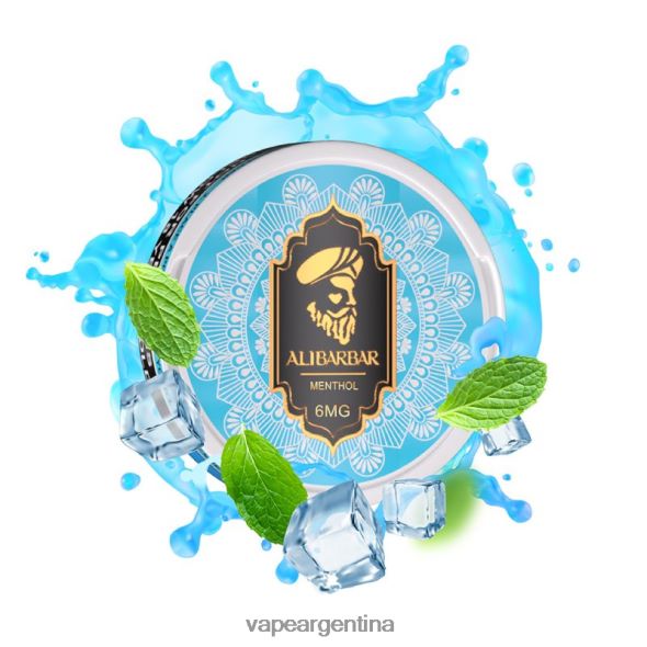 Vape Recargable P4420J88 Alibarbar bolsas de nicotina mentol