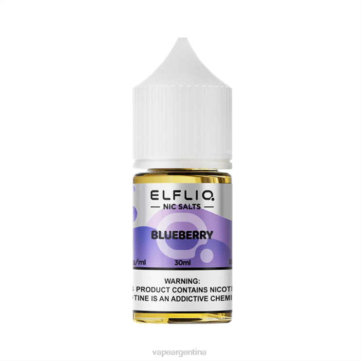 ELFBAR ELFLIQ nic sal 30 ml arándano F020211 Vape Argentina