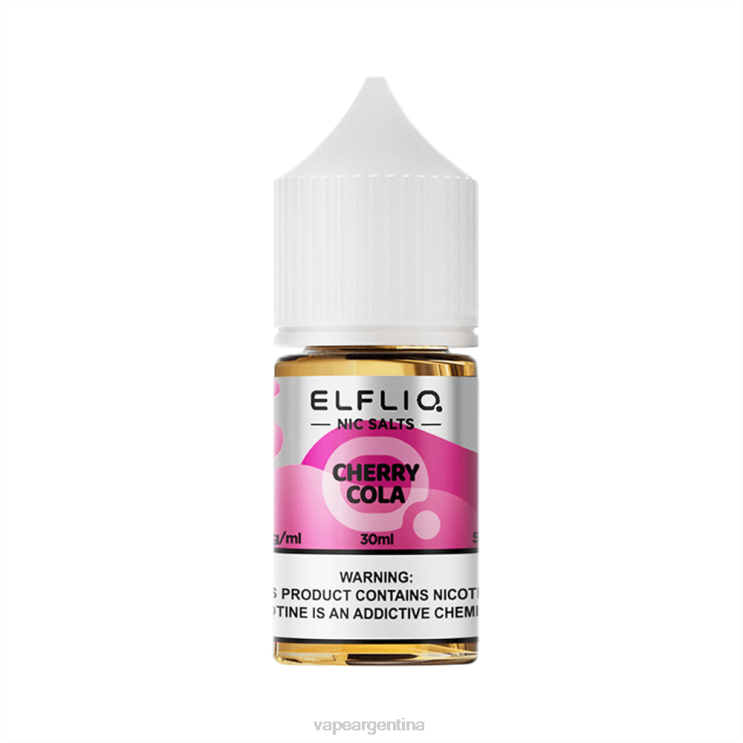 ELFBAR ELFLIQ nic sal 30 ml cola de cereza F020214 Vape Pen 24