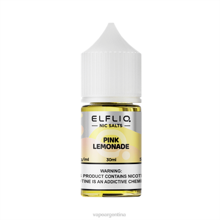 ELFBAR ELFLIQ nic sal 30 ml limonada rosa F020225 Vape Desechable Argentina