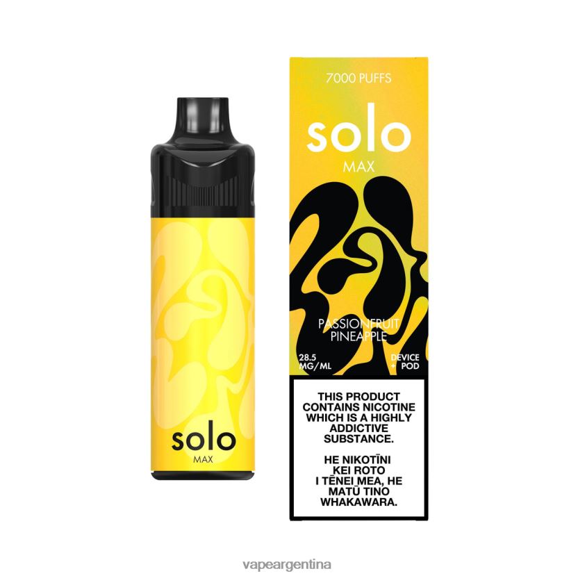 Solo MAX kit de cápsulas piña de maracuyá NPP20N69 - Vape Pen 35