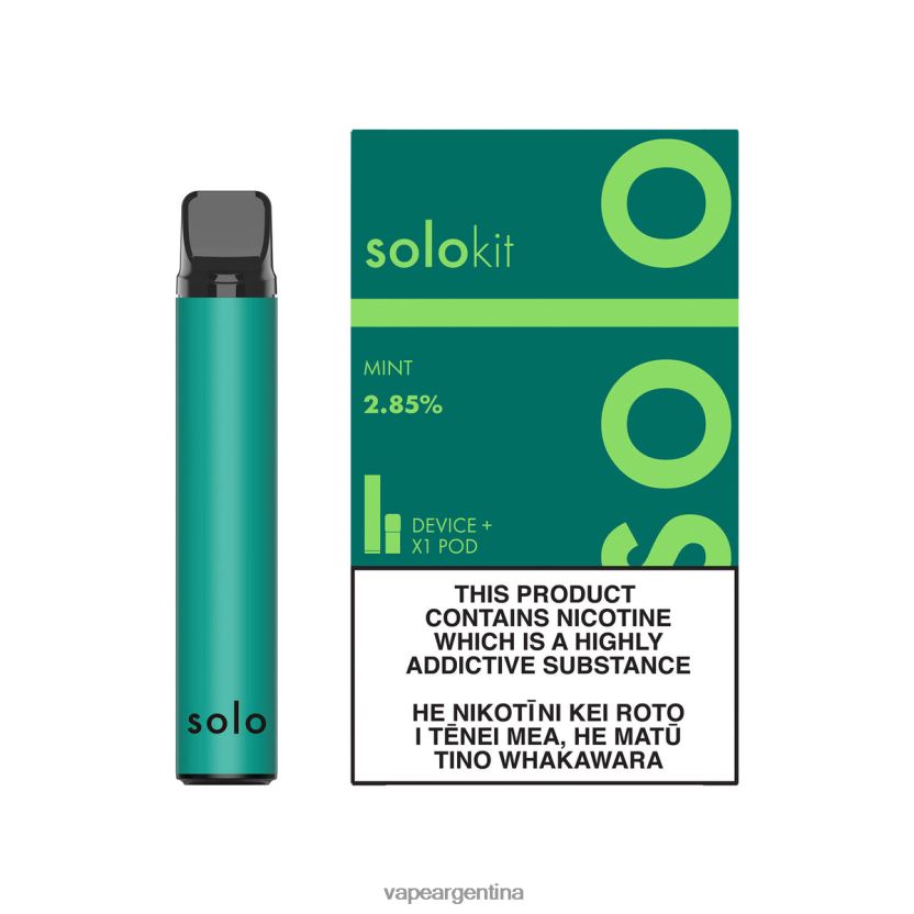 Solo kit de cápsulas menta NPP20N46 - Vape Argentina