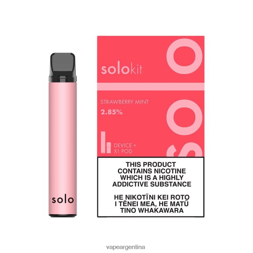 Solo kit de cápsulas menta fresa NPP20N41 - Vape Argentina