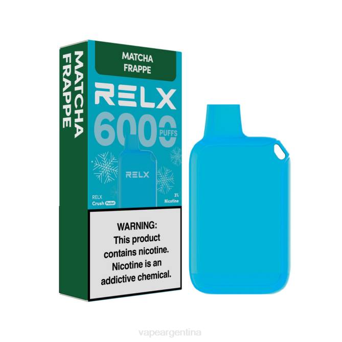 RELX Crush Pocket 6000 helado frapé matcha ZF0217 Vape Descartable