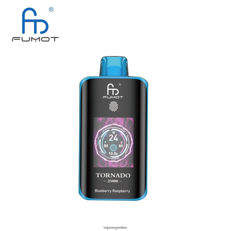 Fumot Tornado 25000 vaporizadores desechables frambuesa arándano FVN0DR3 Vape Recargable