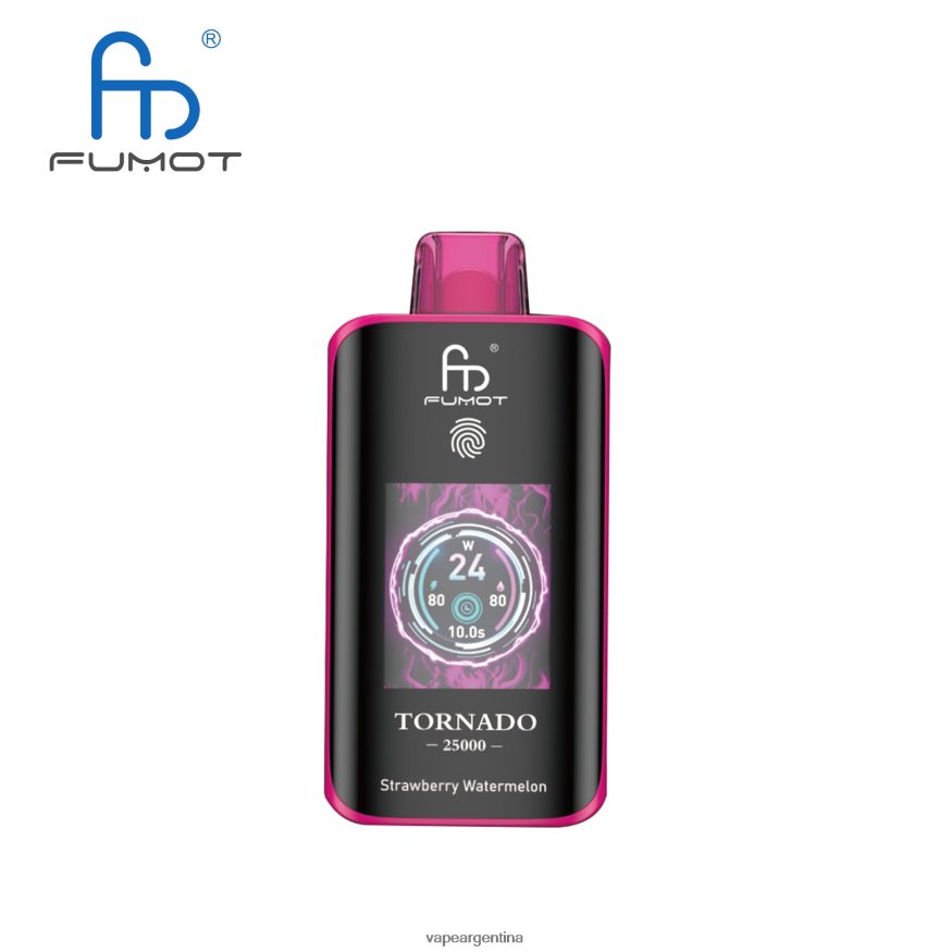 Fumot Tornado 25000 vaporizadores desechables sandia fresa FVN0DR16 Vape Argentina