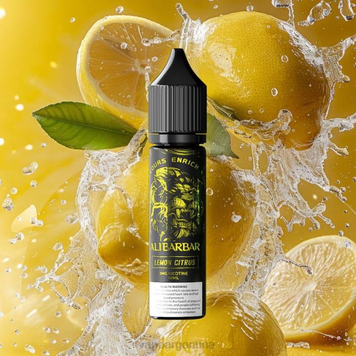 Alibarbar muelle de ónix para cachimba cítricos de limón F8F6108 - Vape Desechable Argentina