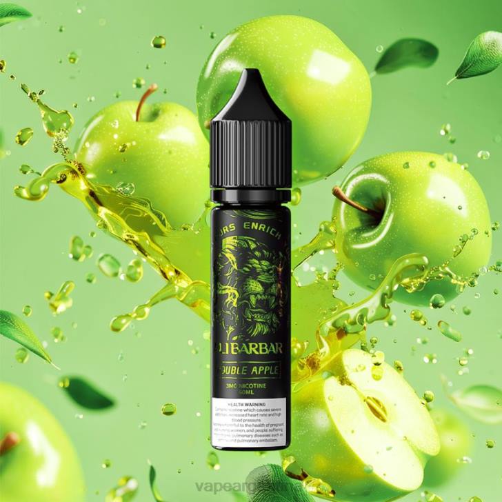 Alibarbar muelle de ónix para cachimba manzana doble F8F6111 - Vape Recargable