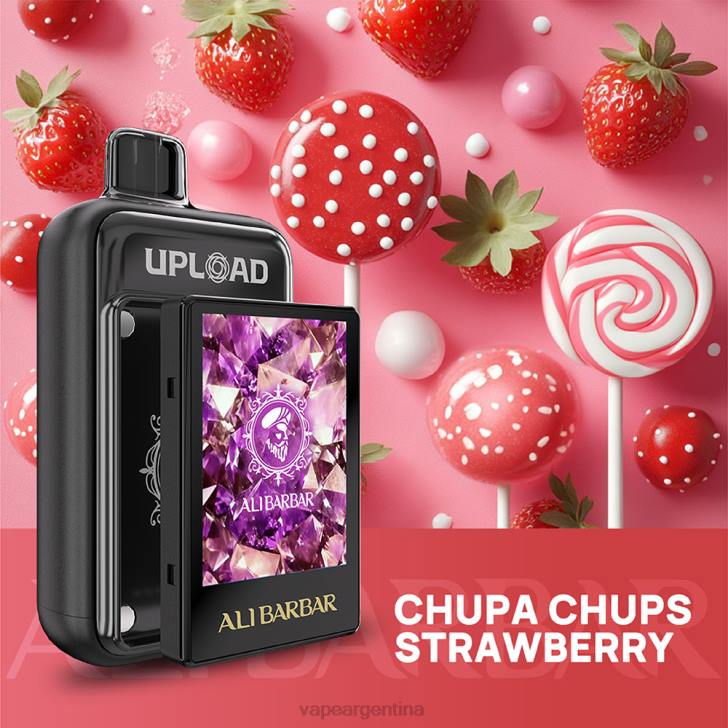 Alibarbar subir chupa chups fresa F8F6114 - Vape Argentina