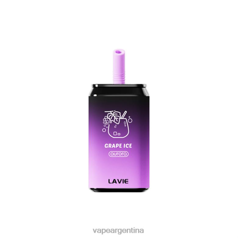 LAVIE Aurora 11000 bocanadas hielo de uva 42PL4151 - Vape Argentina