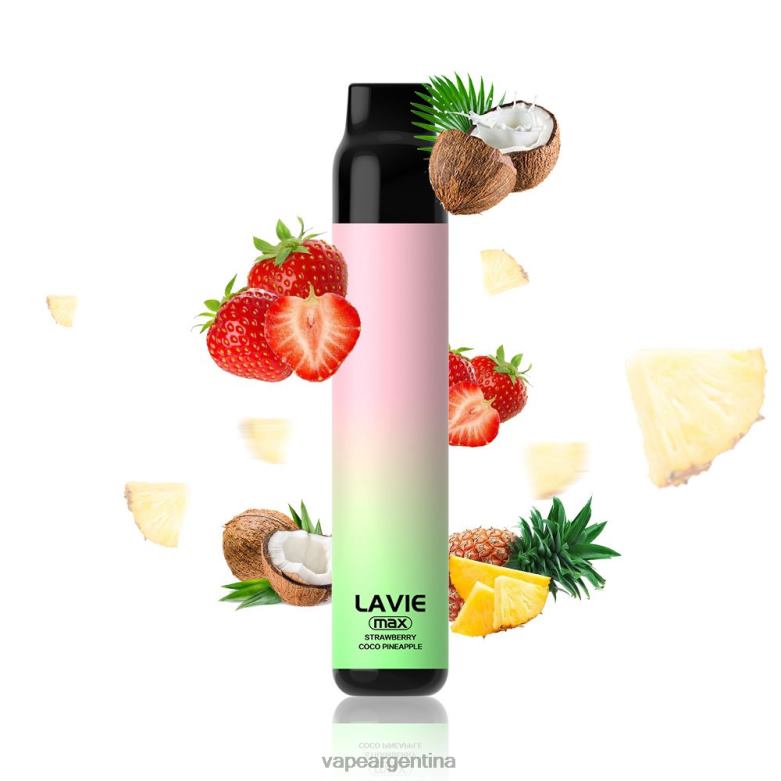 LAVIE BAR 5000 inhalaciones - máx. fresa coco manzana 42PL4283 - Vape Recargable