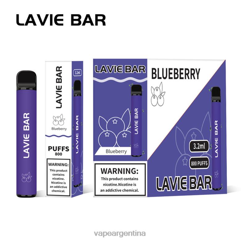 LAVIE BAR 800 bocanadas hielo de arándanos 42PL4310 - Vape Desechable Argentina