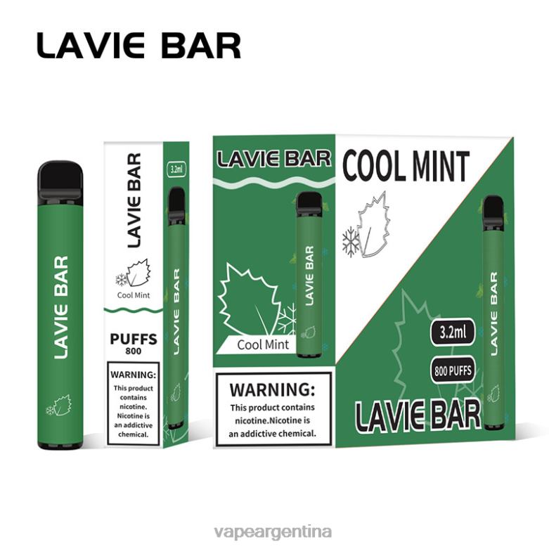 LAVIE BAR 800 bocanadas menta fresca 42PL4311 - Vape Argentina