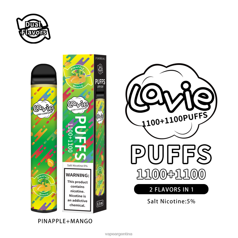 LAVIE BAR Switch 2200 bocanadas piña/mango 42PL4296 - Vape Argentina