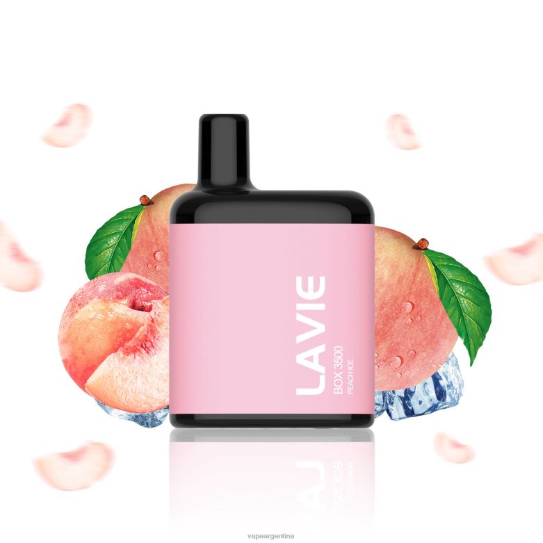 LAVIE BOX 3500 bocanadas hielo de durazno 42PL4209 - Vape Pen 63