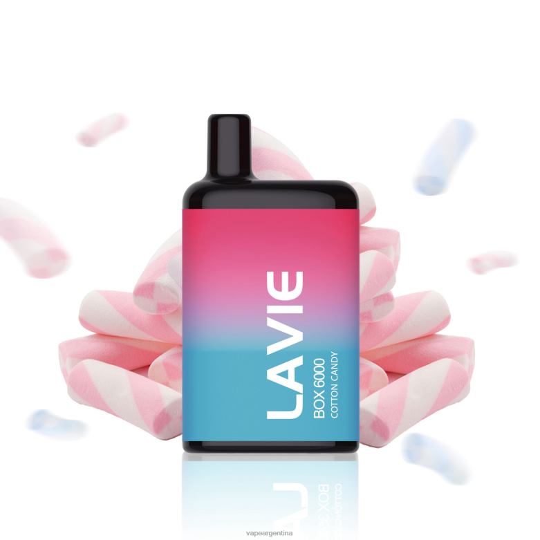 LAVIE BOX 6000 bocanadas algodon de azucar 42PL4206 - Vape Argentina