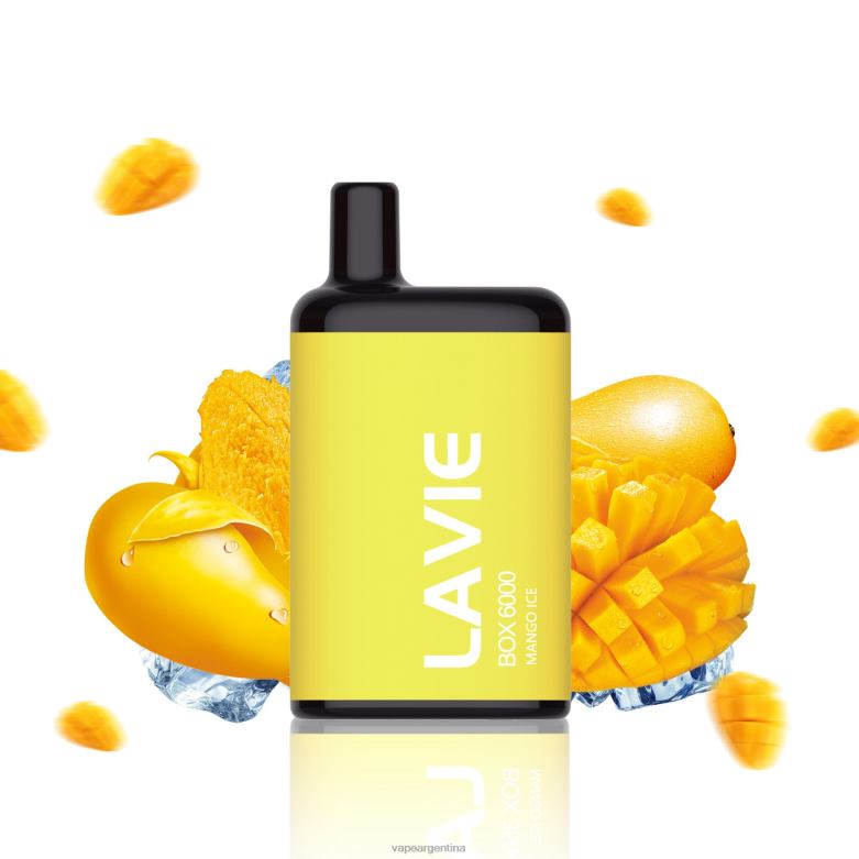LAVIE BOX 6000 bocanadas hielo de mango 42PL4201 - Vape Argentina