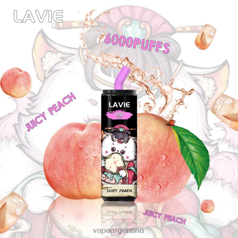 LAVIE Coke BAR 6000 bocanadas durazno jugoso 42PL4271 - Vape Argentina