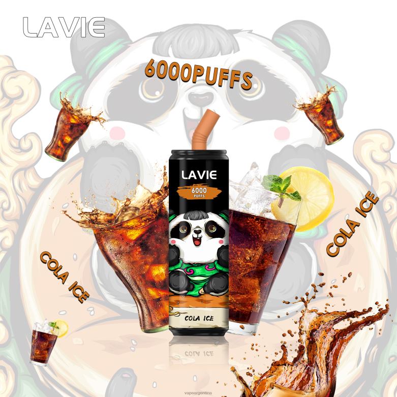 LAVIE Coke BAR 6000 bocanadas hielo de cola 42PL4276 - Vape Argentina