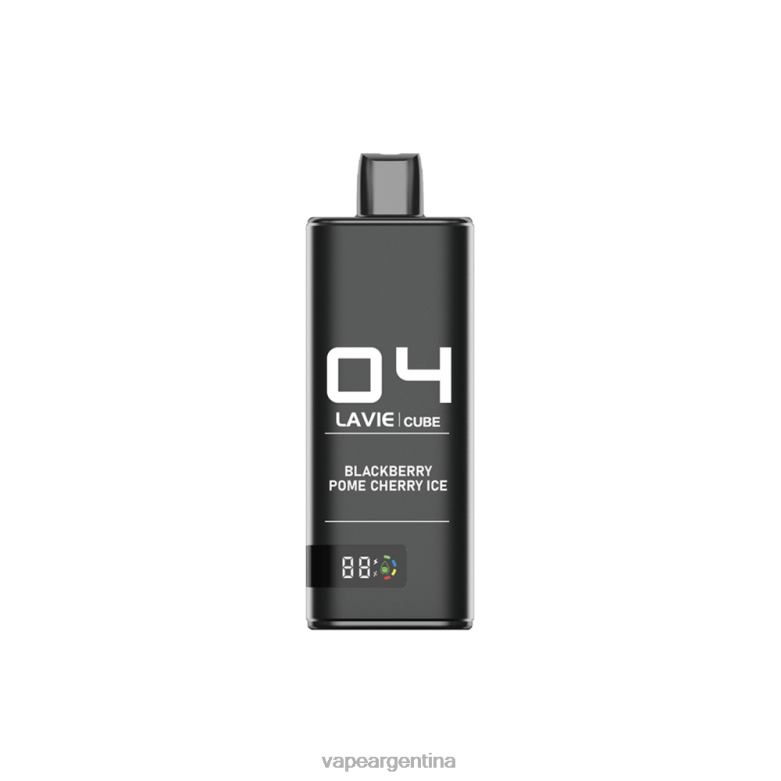 LAVIE Cube 20000 bocanadas hielo de cereza de pepita de mora 42PL438 - Vape Recargable