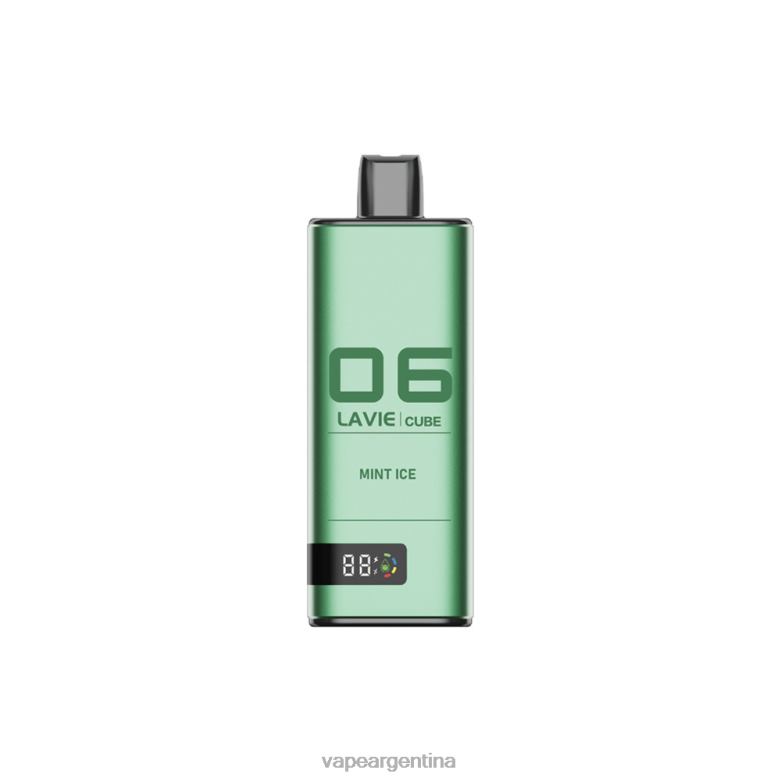 LAVIE Cube 20000 bocanadas hielo de menta 42PL440 - Vape Desechable Argentina