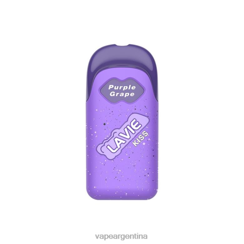 LAVIE KISS 8000 bocanadas uva morada 42PL4112 - Vape Descartable