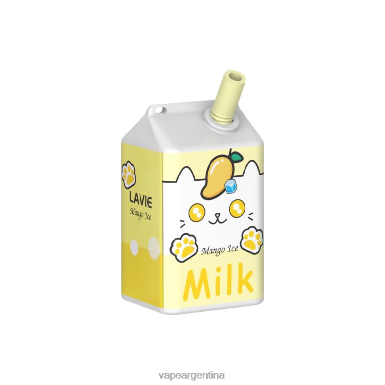 LAVIE MILK 7000 bocanadas hielo de mango 42PL4178 - Vape Recargable