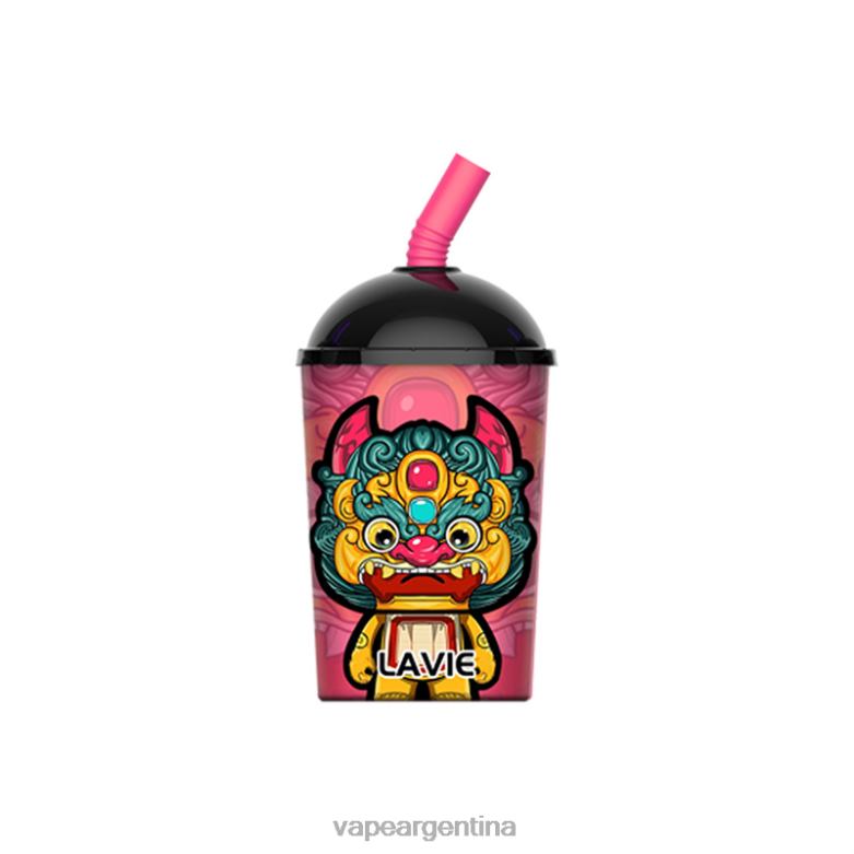 LAVIE Max Cup 8000 bocanadas hielo de fresa y mango 42PL4266 - Vape Argentina