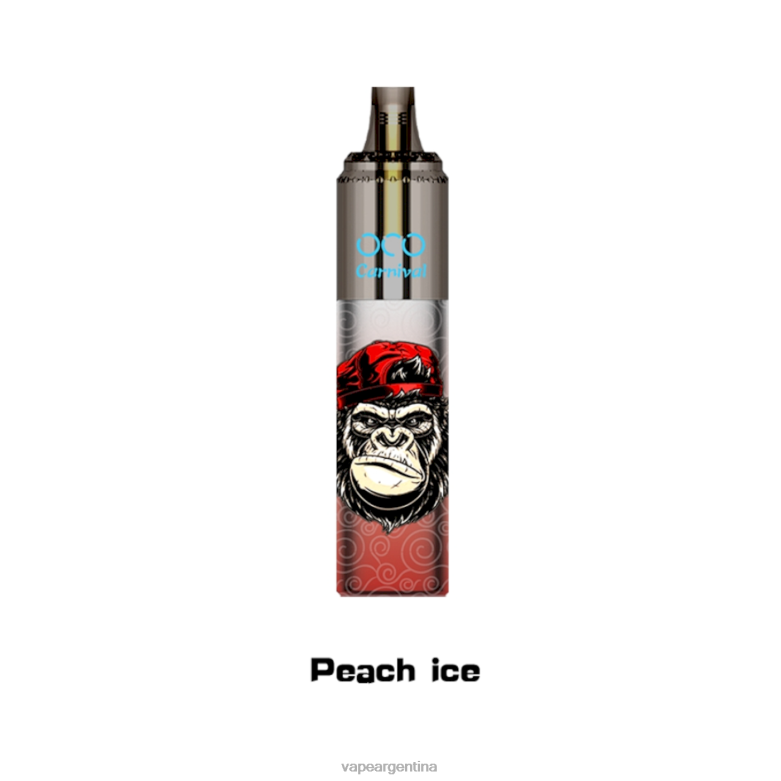 LAVIE OCO carnaval 10000 bocanadas hielo de durazno 42PL4355 - Vape Desechable Argentina