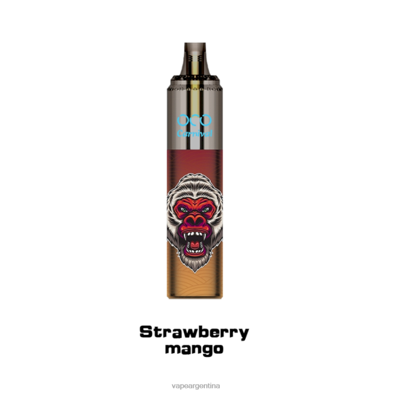LAVIE OCO carnaval 10000 bocanadas mango fresa 42PL4357 - Vape Descartable