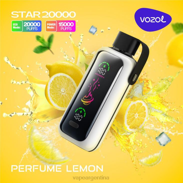 VOZOL STAR 20000 perfume de limon J42L817 | Vape Descartable