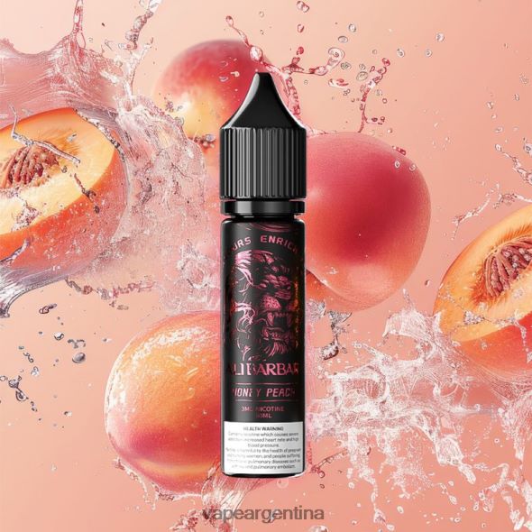 Vape Argentina P4420J106 Alibarbar narguile de ónix durazno miel