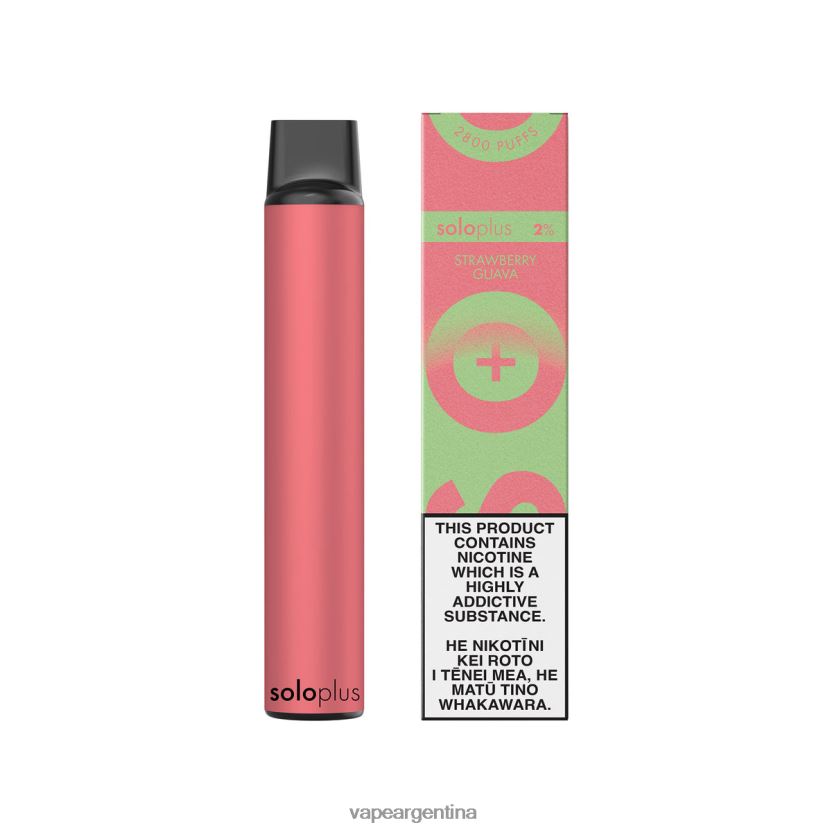 Solo Plus colección paraíso vape desechable guayaba fresa NPP20N37 - Vape Descartable