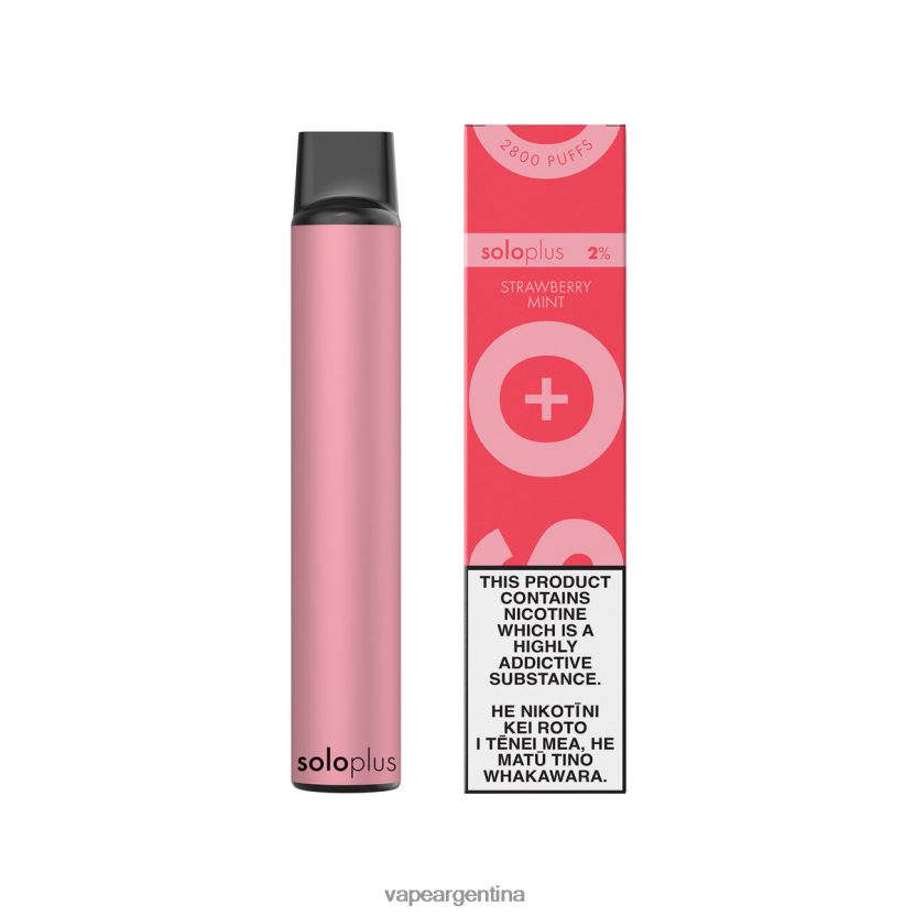 Solo Plus vaporizador desechable menta fresa NPP20N26 - Vape Argentina